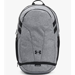 NEW Under Armour Gray Unisex Hustle 5.0 Team Backpack